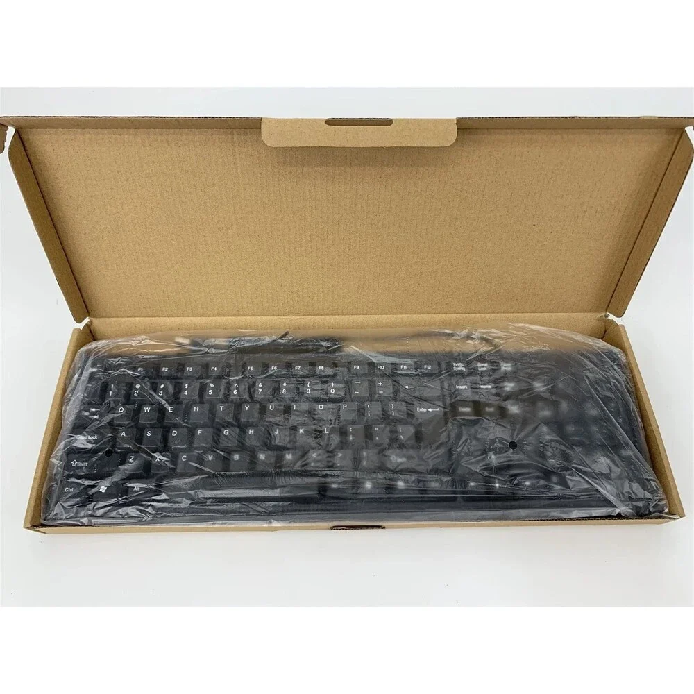 SSM-Keyboard Anti-Splash Thiner Key Keyboard SSM-USB-BKB - Corded NEW